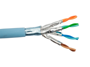 SOLITINE CAT6A Patch Cable Blue