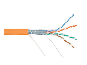 SOLITINE Cat6 UTP 4 pair LSZH LAN Cable 305m Orange